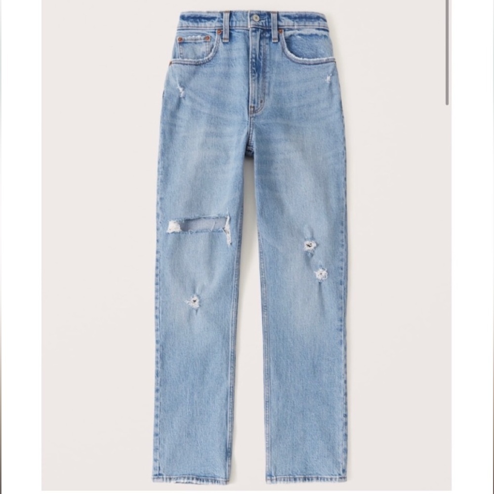 Curve Love 90s Ultra High Rise Straight Jeans